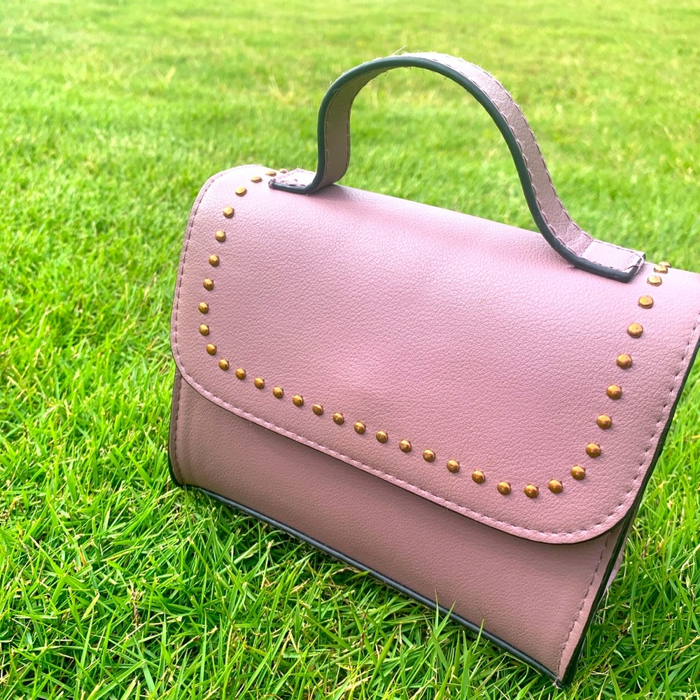 A beautiful lavender mini purse